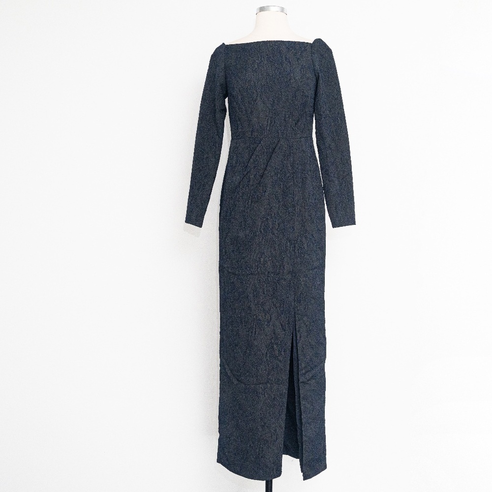Kay Unger - New! Jude‎ Jacquard Column Gown. - Picture 2 of 12